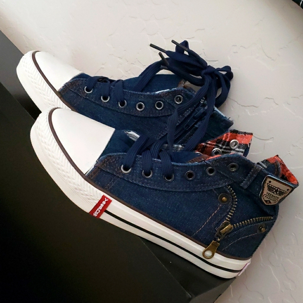 Zipper High Tops - Picture 2 of 14